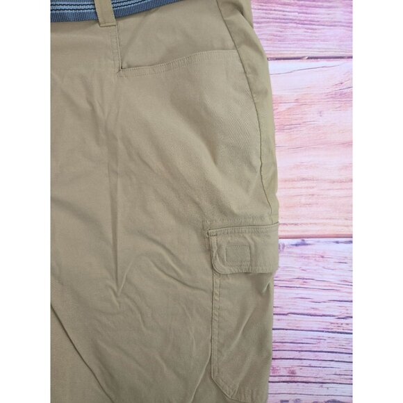 Orvis Mens Cargo Shorts With Belt 40 Beige Nylon/Spandex - Picture 6 of 8